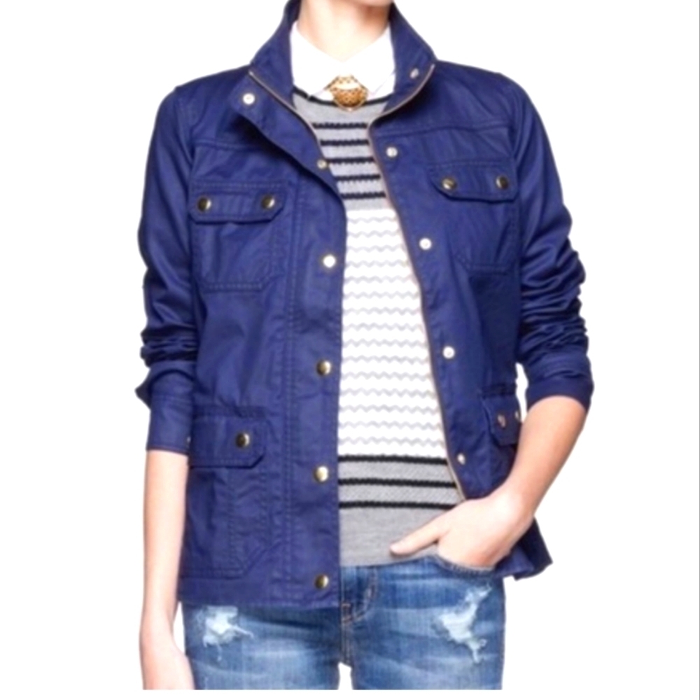 J. Crew The Downtown Field Jacket in Navy